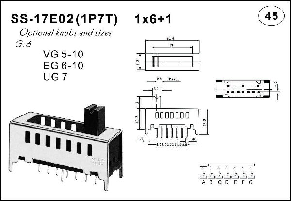 Straight handle toggle switch