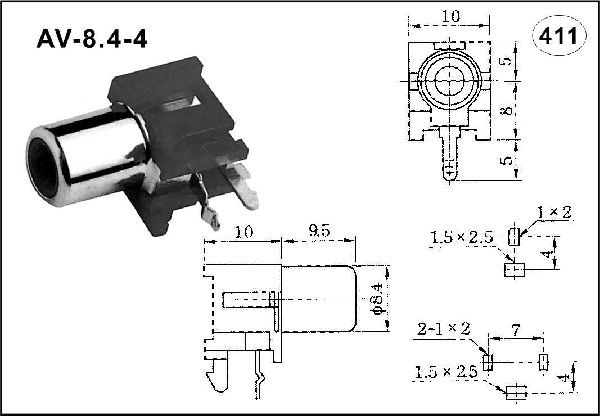 AV concentric socket series