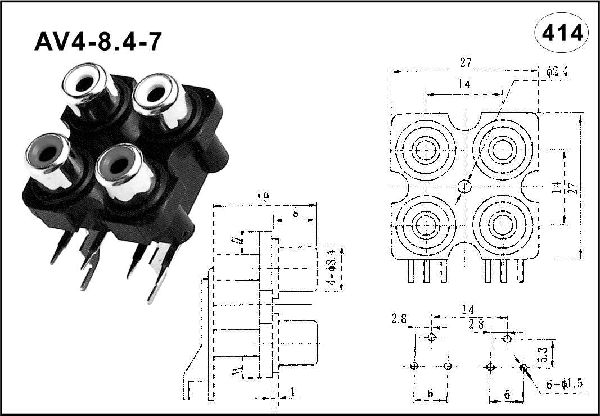 AV concentric socket series