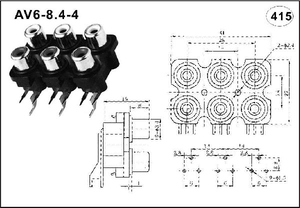 AV concentric socket series