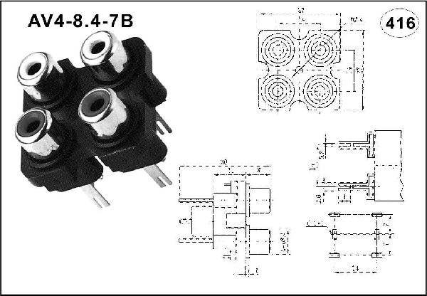 AV concentric socket series