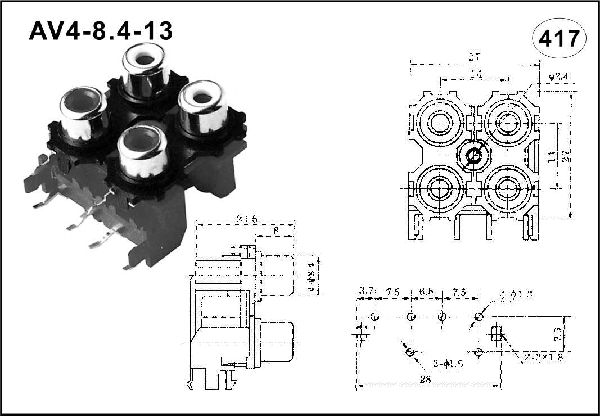 AV concentric socket series