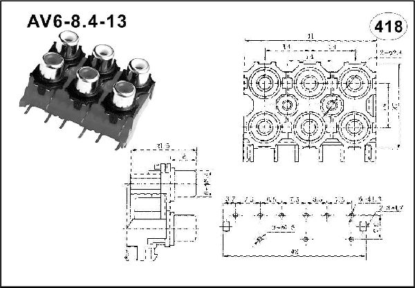 AV concentric socket series