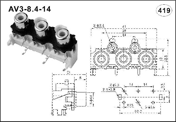 AV concentric socket series